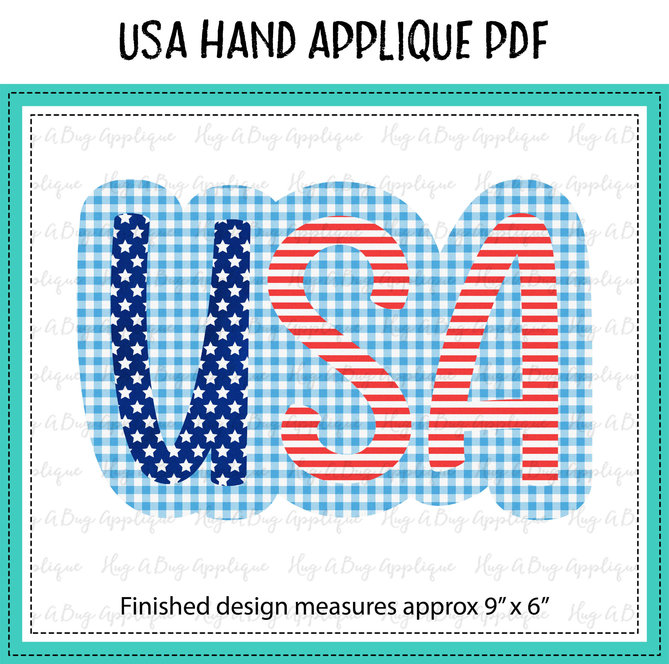 USA Hand Applique PDF